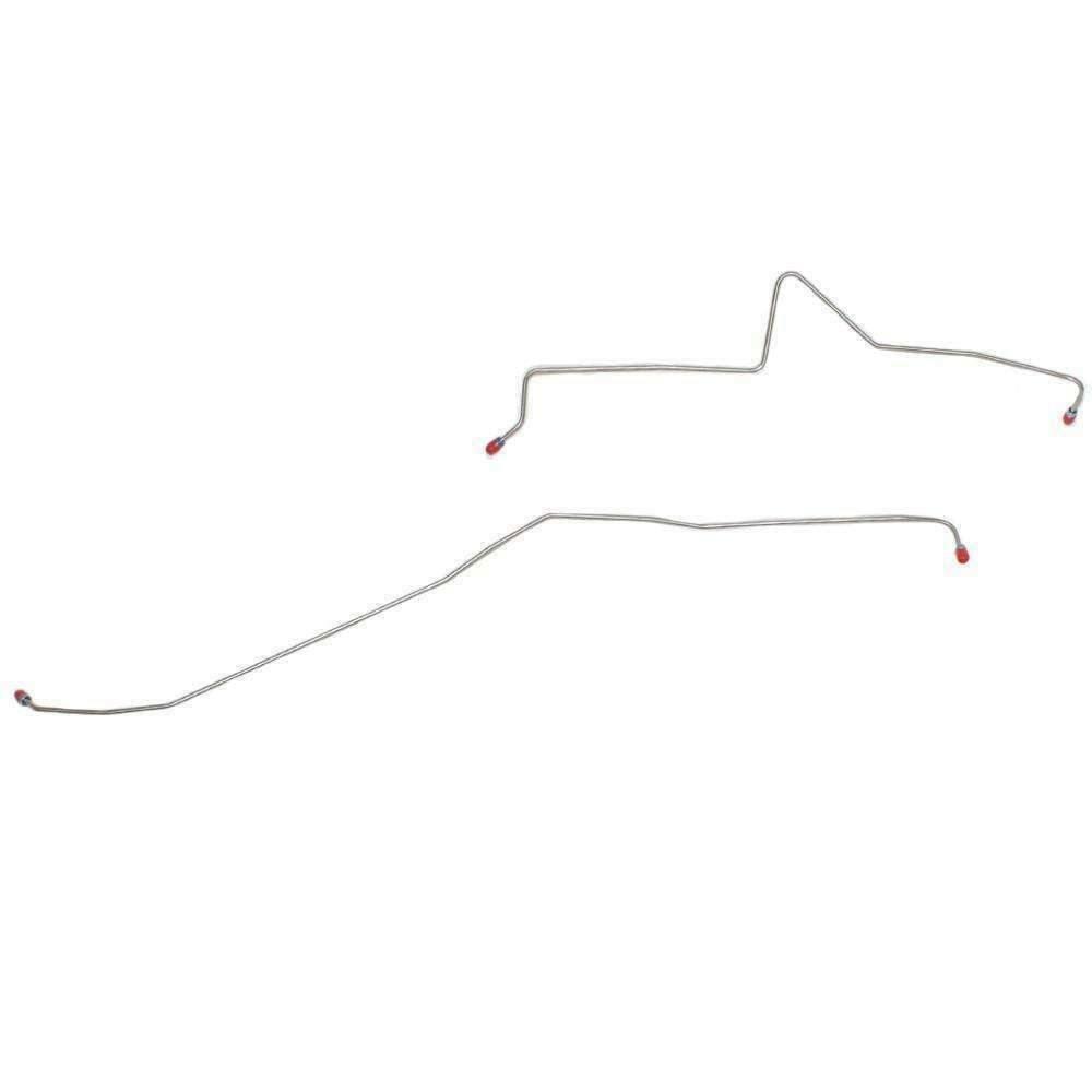 07-10 GMC Sierra 2500 HD Rear Axle Brake Line Kit Stainless Steel - Rear Lines Car Part People