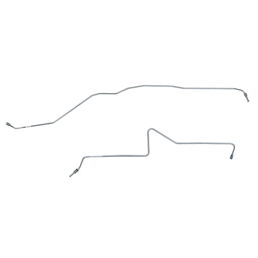 Rear Axle Brake Line Kit for 07-10 Chevy Silverado 2500HD Non Dually Stainless Steel TRA0801SS - Rear Lines Car Part People