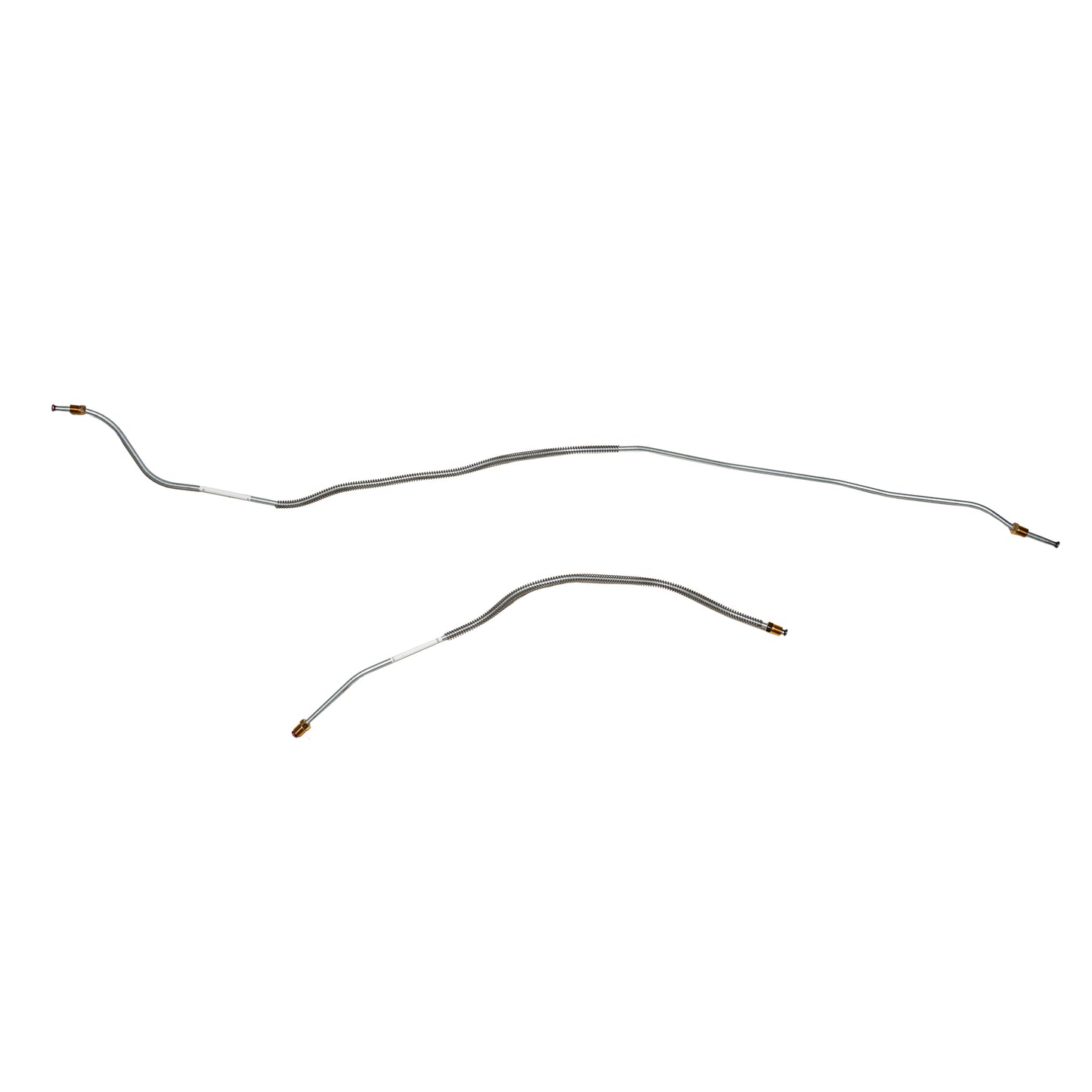 Fine Lines TRA4841SS - Rear Axle Lines For 48-52 Ford F1 Pickup Rear Axle Brake Lines 2pcs