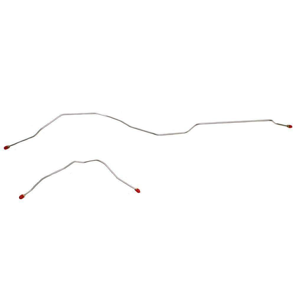 Fine Lines TRA4841SS - Rear Axle Lines For 48-52 Ford F1 Pickup Rear Axle Brake Lines 2pcs - Rear Lines Car Part People