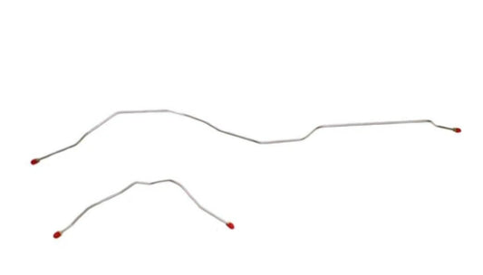 Rear Axle Brake Lines For Ford F-100 1965-1966 2 Piece Rear-TRA6541OM - Rear Lines Car Part People