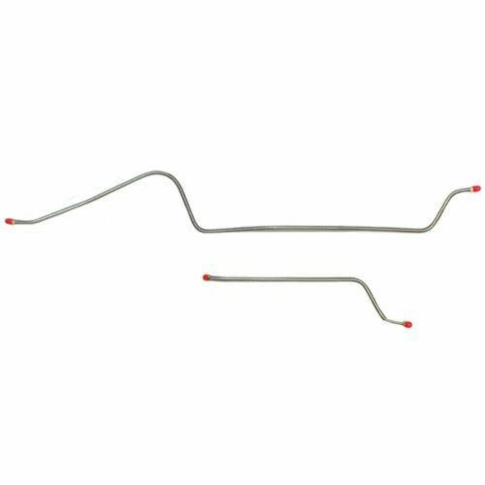 Rear Axle Lines For 67-72 Chevy C10 2WD 8 Lug Dana Axle Rear Springs - TRA6704SS - Rear Lines Car Part People