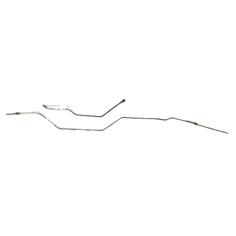 1967-1972 Ford F-100 Pickup Rear Axle Brake Lines 2 Piece Steel TRA6741OM