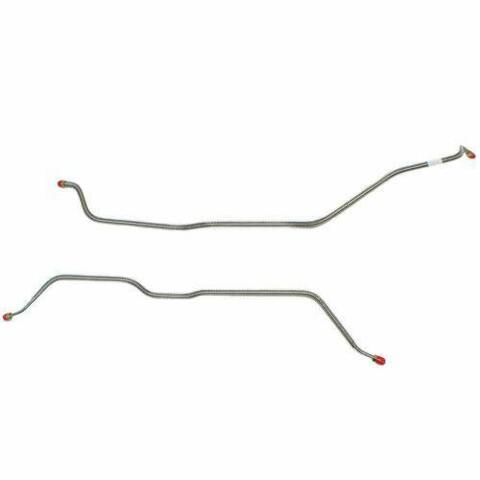 Rear Axle Lines For 71-72 Chevy C20 2WD 8 Lug Axle w/ Rear Leaf Spring TRA7103SS