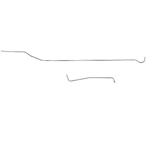 Chevy Rear Axle Brake Line Kit; Fine Lines-TRA7106SS
