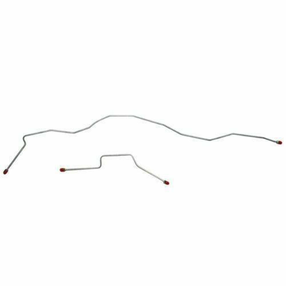 Rear Axle Lines For 80-81 Ford F-150 4WD w/ 9 Inch Rear Axle 2 Piece - TRA8042SS - Rear Lines Car Part People