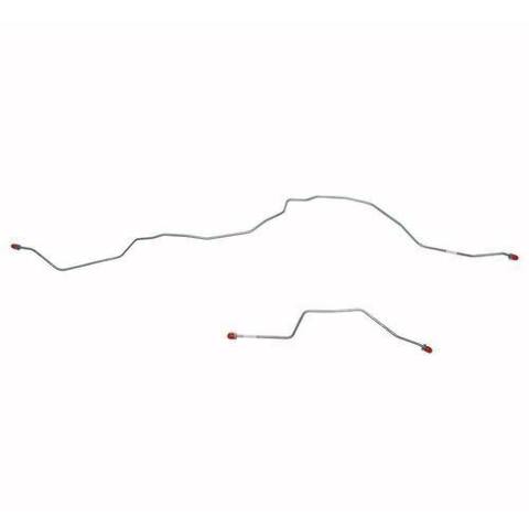 1987-1996 Ford F150 Rear Axle Brake Lines Stainless Steel TRA9141SS