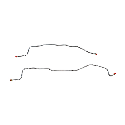 Chevrolet K1500 Suburban 1995-1999 Rear Axle Brake Lines Stainless TRA9521SS-CP