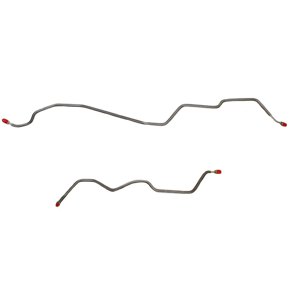 97-04 Chevrolet S-10 Rear Axle Brake Line with Rear Drum Brakes TRA9711OM - Rear Lines Car Part People