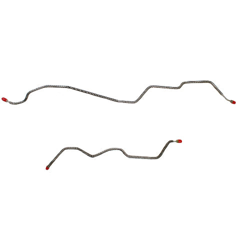 1997-2004 Chevrolet S-10 Rear Axle Brake Lines with Rear Drum Brakes TRA9711OM