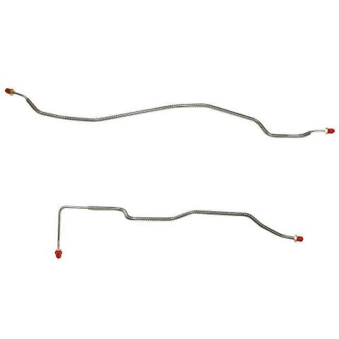 98-03 Chevrolet S10 ZR2 4WD Rear Axle Brake Line Kit Stainless TRA9803SS
