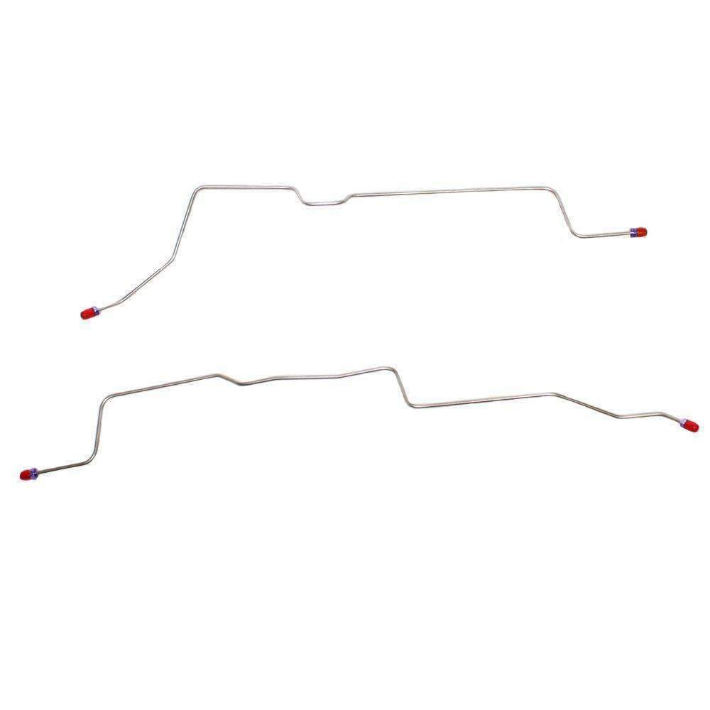 1998-2005 Ford Ranger Rear Axle Brake Line Kit Rear Drum Brakes - TRA9841SS - Rear Lines Car Part People
