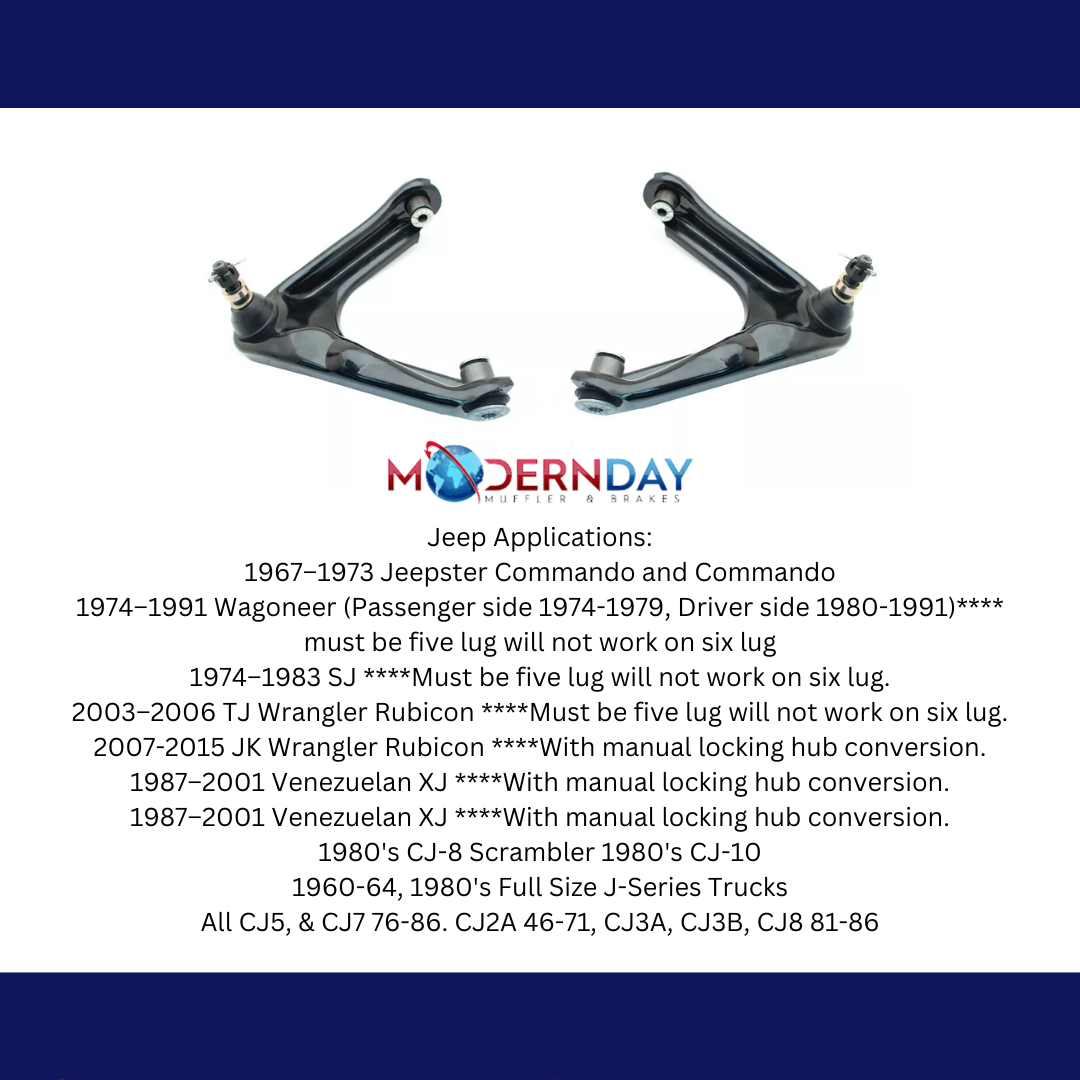 Fits 1962-1972 Mopar B-Body & 70-74 E-Body OEM Upper Control Arms UCA856/857 SET