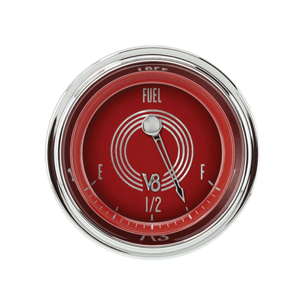 V8 Red Steelie 2 1/8" Fuel V8RS14SHC