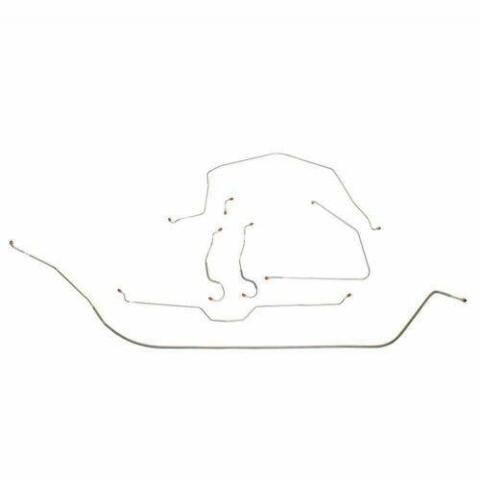 1965 - 1966 Chevrolet Corvette with Power Brakes and Brake Line Kit - VCK6503OM