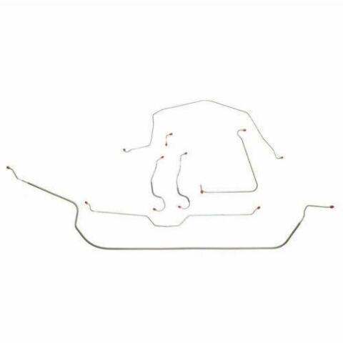 1965 -1966 Chevrolet Corvette Brake Line Kit - VCK6504OM