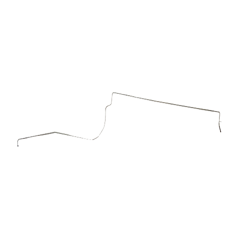 1970-74 Chevrolet Corvette Fuel Line Left Side 1/4 Fuel Vapor Line Steel VGL7010OM