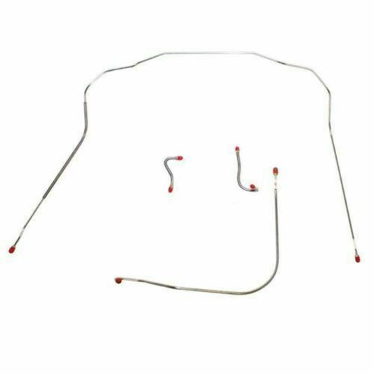 1954 Chevrolet Corvette Front Brake Line Kit 4 Piece Brake Line Kit - VKT5401OM - Front Lines Car Part People