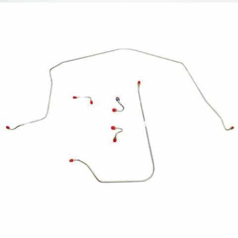 1968 Chevrolet Corvette Front Brake Line Kit 5 Piece Standard Brakes - VKT6801SS