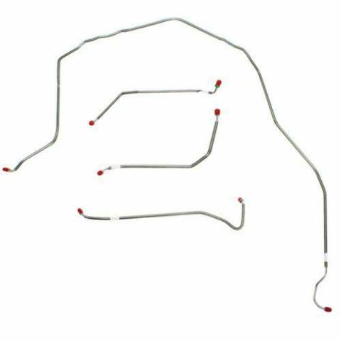 1974-82 Chevrolet Corvette Front Brake Line Kit 4 Piece Standard Brake VKT7401SS