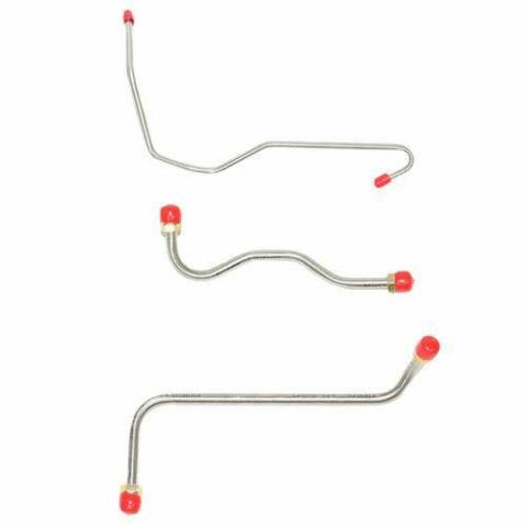 1968 Chevrolet Corvette Pump-Carb Fuel Line 427CID/390HP 4BBL Steel - VPC6827OM
