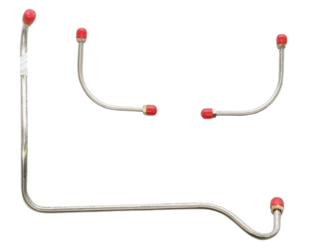 1970-72 Chevrolet Corvette Pump-Carb Fuel Line 350CID LT1 Kit Stainless VPC7031SS - Pre-Bent Fuel Lines Car Part People