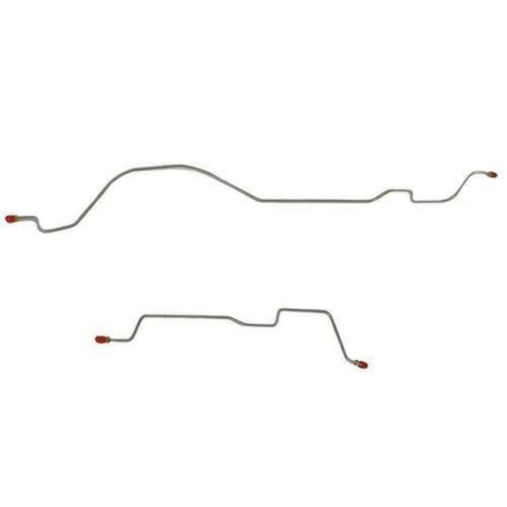 1956-62 Chevrolet Corvette Rear Axle Lines Stainless - VRA5601SS