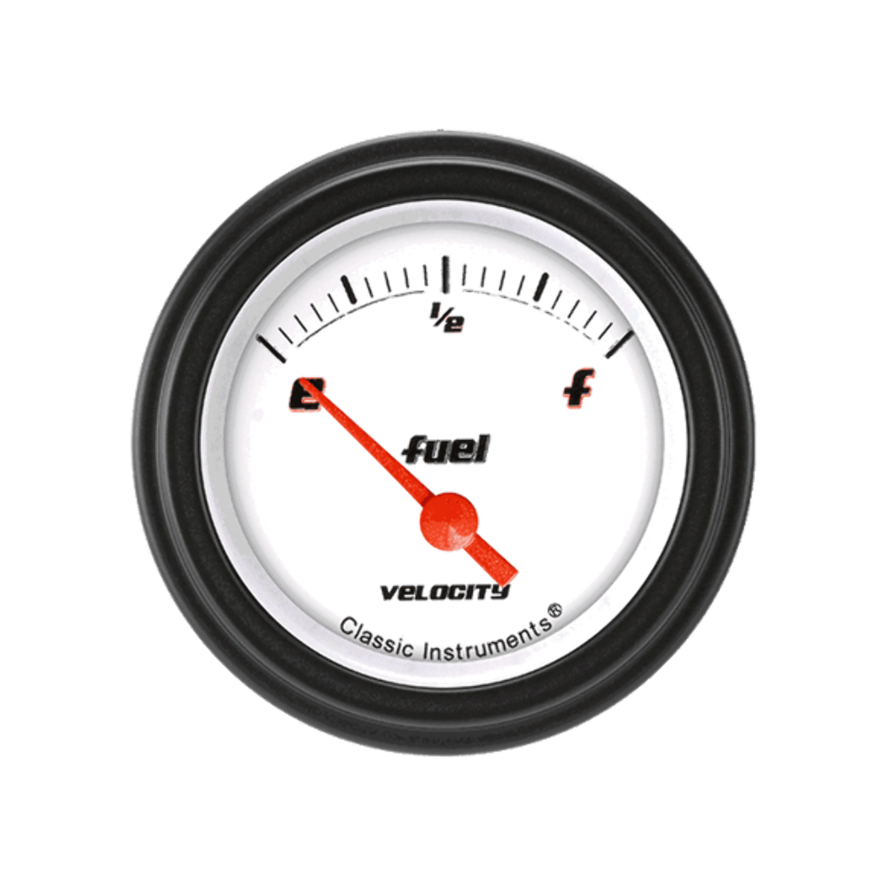 Velocity White 2 1/8" Fuel VS12WBLF