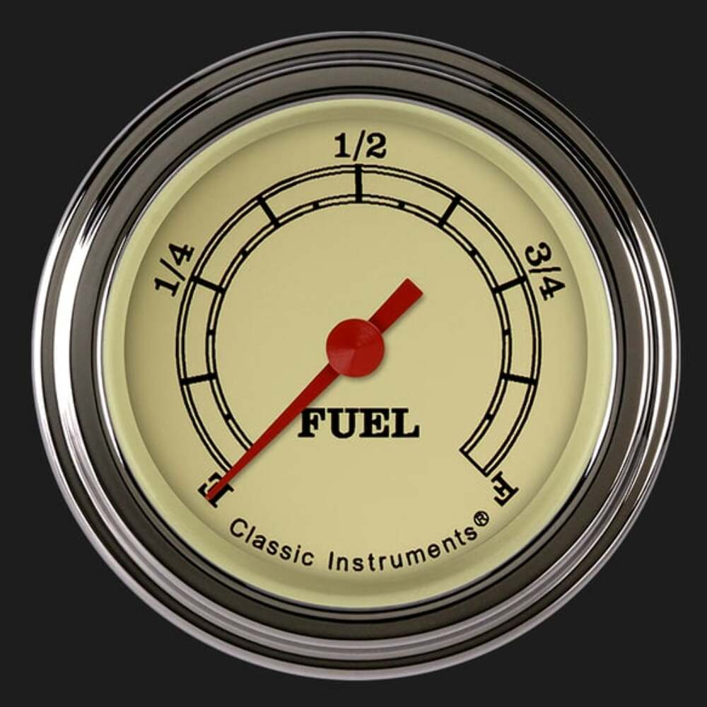Vintage 2 1/8" Fuel Gauge VT109SLF