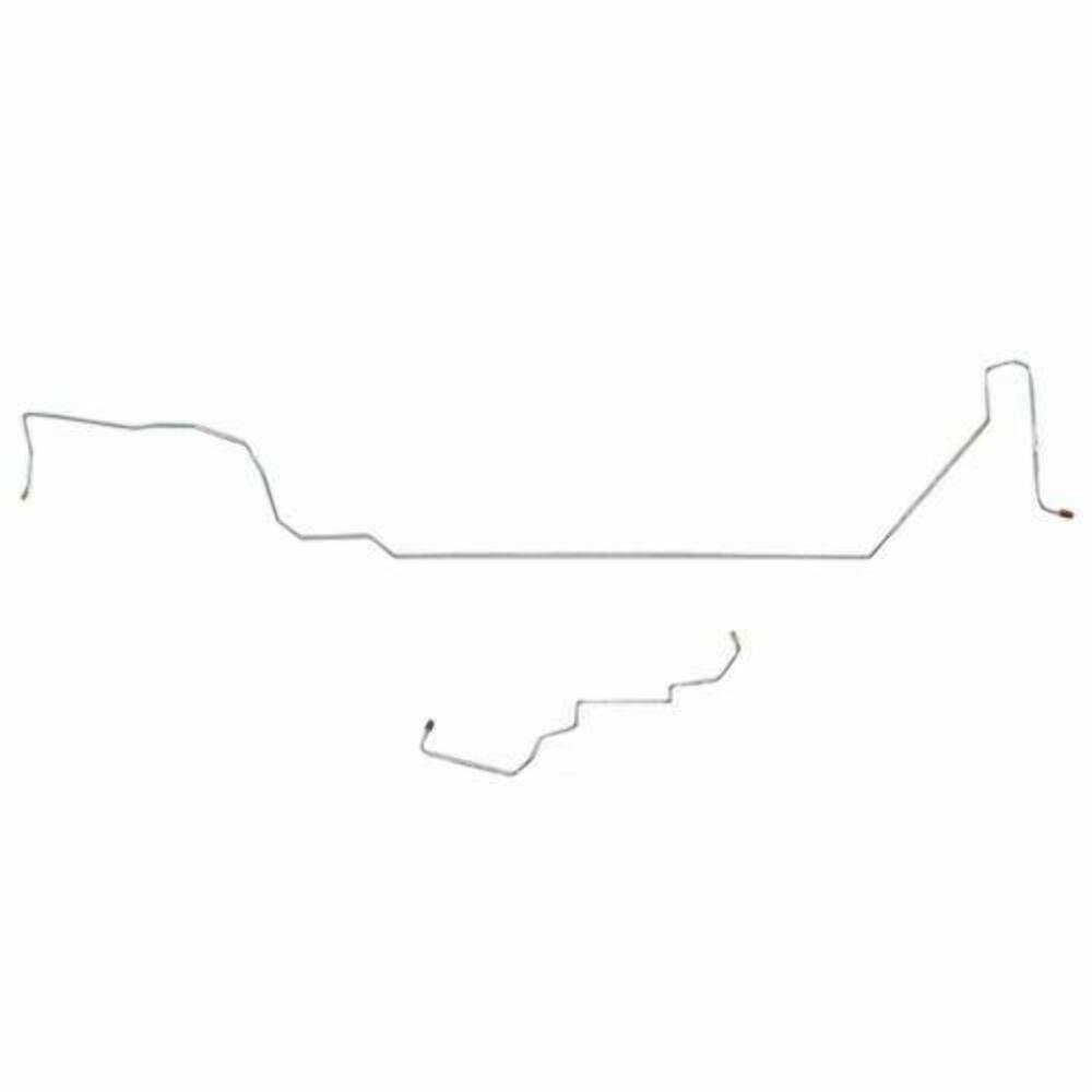 2003-05 Jeep Liberty Intermediate Brake Line No-ABS Stainless - WIN0242SS