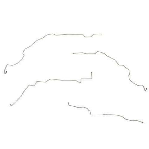 Jeep Wrangler 2007-2018 JK 2-Door Intermediate Brake Lines Stainless WIN0703SS-CP