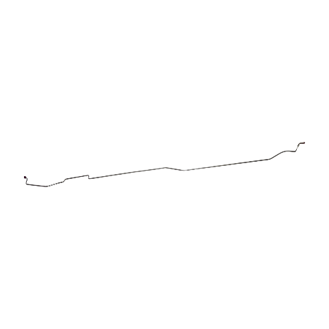 1989 Dodge D250 Intermediate Brake Line 2WD Regular Cab Steel - WIN8901OM