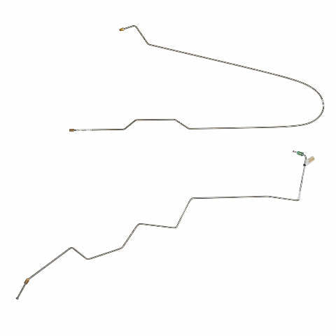 For Jeep Grand Cherokee 1999-2004 Intermediate Brake Line Stainless WIN9951SS-CP