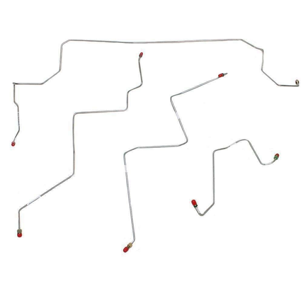 2002-2005 Dodge Ram 1500 Front Brake Line Kit 2WD RWABS WKT0201OM