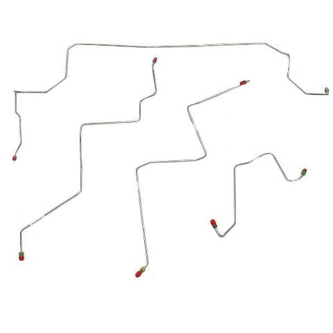 02-05 Dodge Ram 1500 Front Brake Line Kit 2WD Stainless Steel