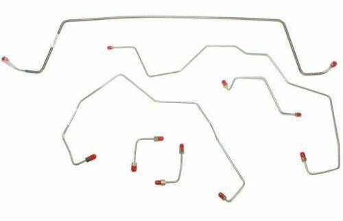 2002 Jeep Liberty Front Brake Line Kit 4x4 No ABS No Traction Control -WKT0241SS