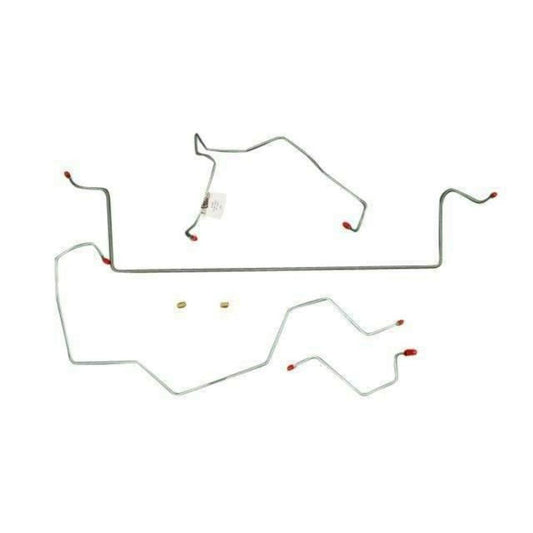 03-05 Jeep Liberty Front Brake Line Kit No ABS - Front Lines Car Part People