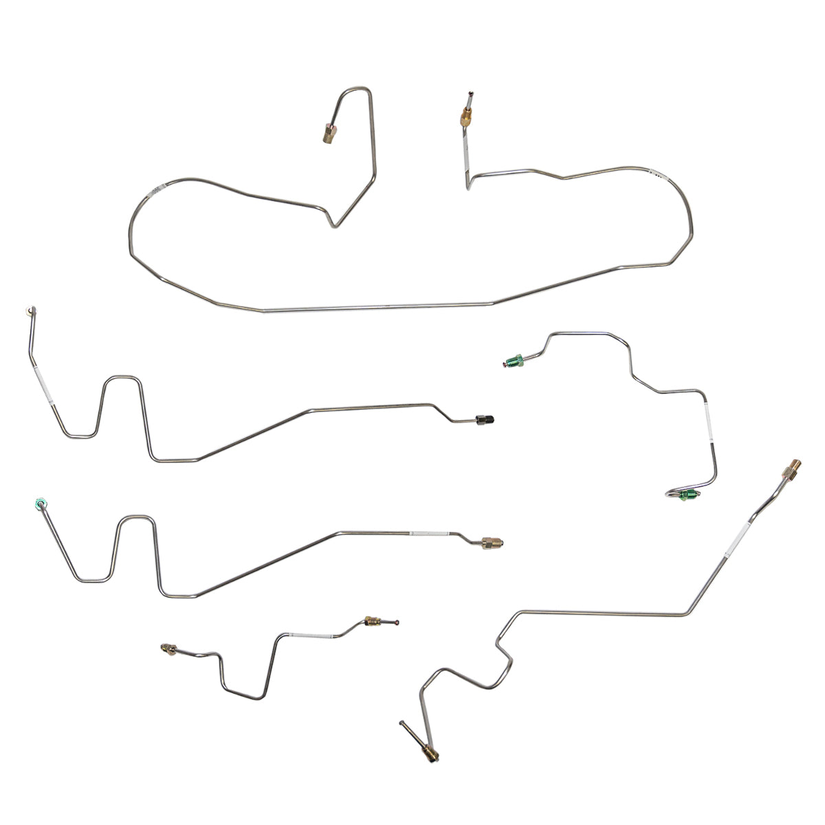 For Dodge Ram 3500 2003-2005 Front Brake Line Kit w/ 4WD AWABS-WKT0354OM