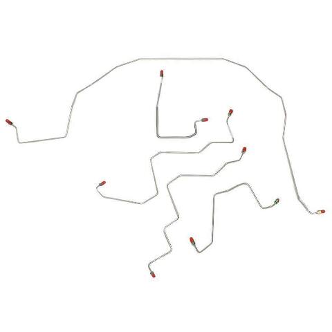 Fits 2006 Dodge Ram 1500 Front Brake Line Kit 4WD RWABS WKT0601OM