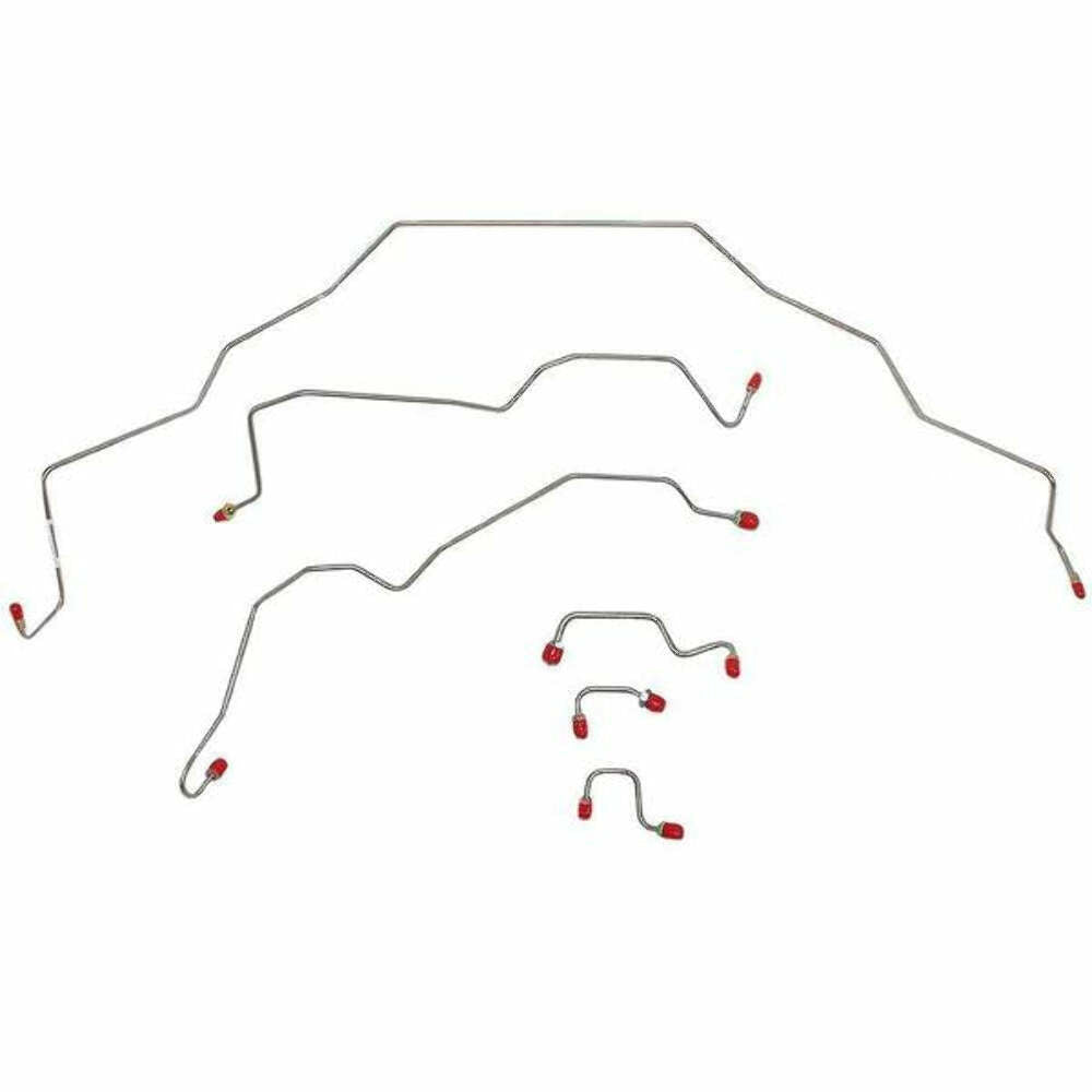 94-95 Dodge Ram Front Brake Line Kit 4WD AWABS Stainless Steel - Front Lines Car Part People