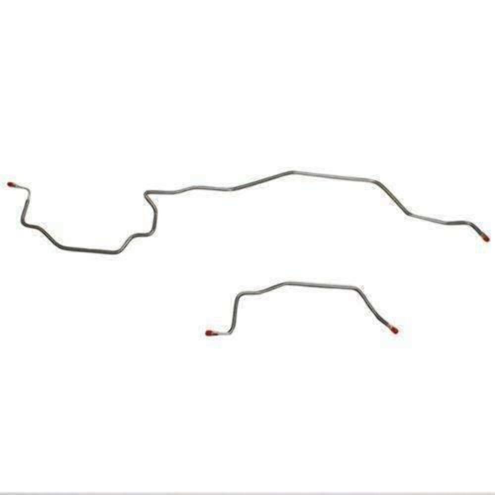 For Dodge Ram 3500 1998-2001 Rear Axle Brake Lines w/ Dana Rear-WRA0001SS-CPP - Rear Lines Car Part People