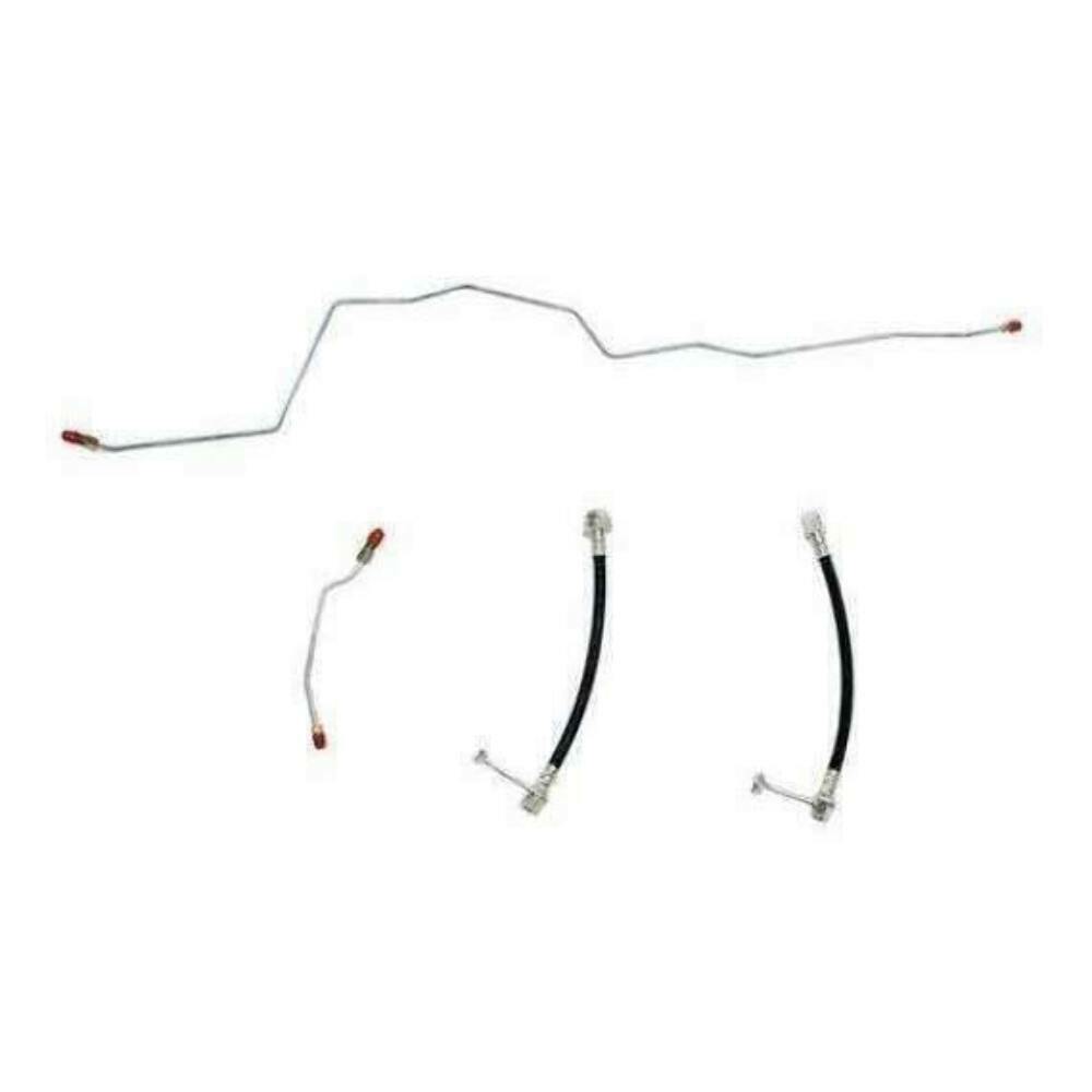 For Dodge Ram 2500 2001-2002 Rear Axle Brake Lines Dana DiscBrake-WRA0102OM-CPP - Rear Lines Car Part People