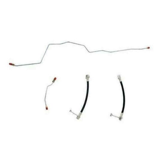 For Dodge Ram 2500 2001-2002 Rear Axle Brake Lines Dana DiscBrake-WRA0102OM-CPP - Rear Lines Car Part People