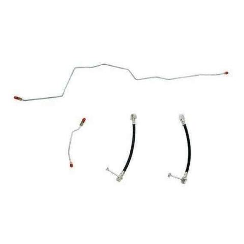 Rear Axle Brake Lines for 01-02 Dodge Ram 2500 Dana 70 Stainless Steel WRA0102SS