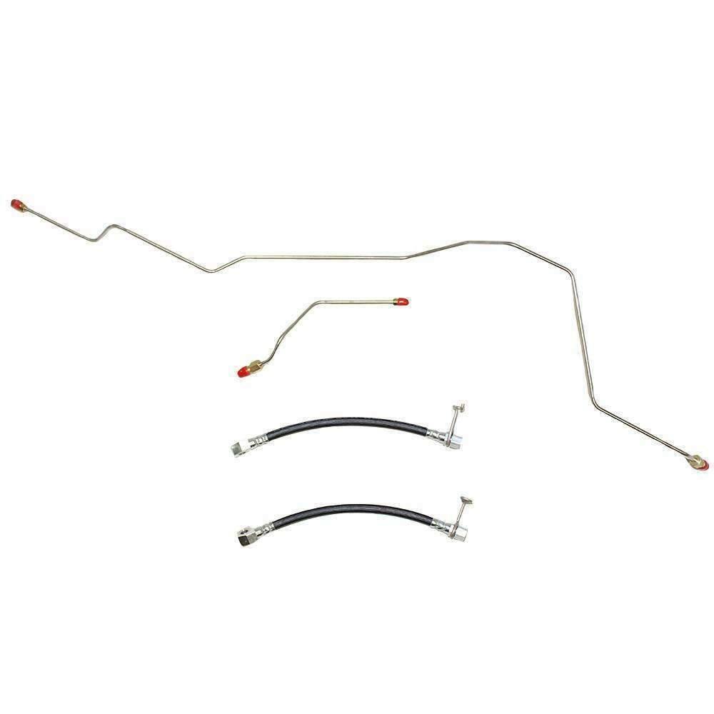 2001-2002 Dodge Ram 2500 Rear Axle Brake Line Kit Dana 80 WRA0103OM