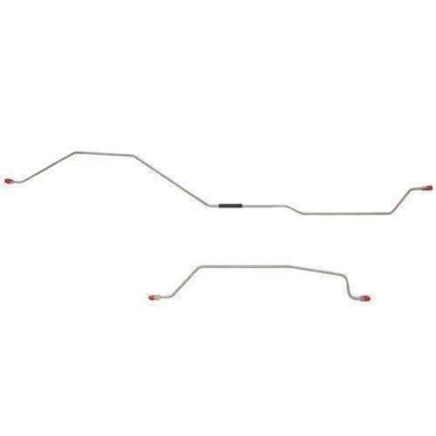 Jeep Wrangler 1997-2006 Rear Axle Brake Lines w/ Dana 44 Rear Drums WRA0357OM-CP