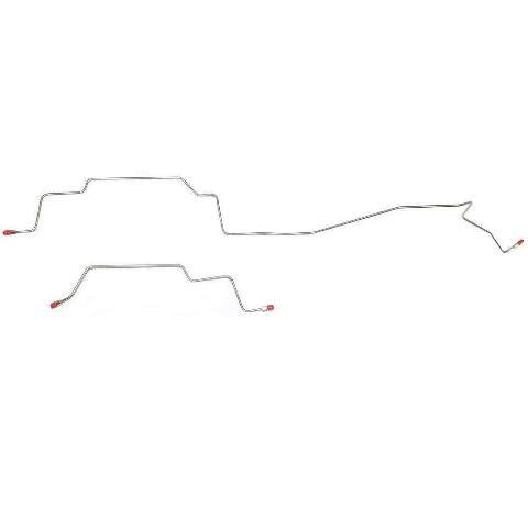 1994-1997 Dodge Ram 2500 Rear Axle Brake Lines Automatic Transmission WRA9403OM