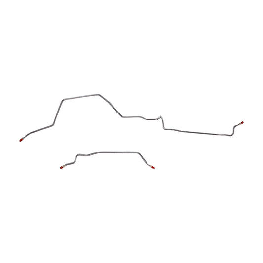 98-01 Dodge Ram 2500 Rear Axle Brake Line Kit Manual Trans WRA9802OM - Rear Lines Car Part People