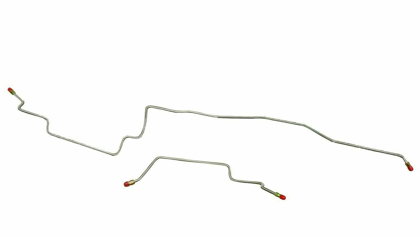 For Dodge Ram 2500 1998-01 Rear Axle BrakeLines Auto Drum Brake-WRA9803OM-CPP - Rear Lines Car Part People