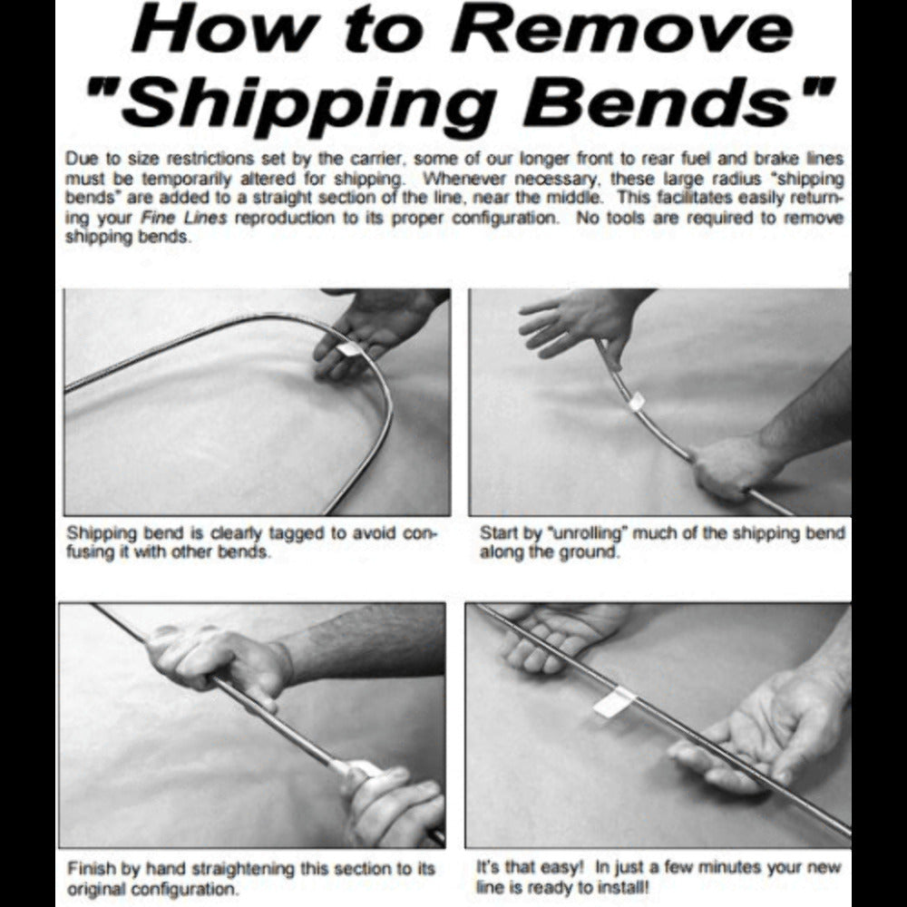 2000-2002 Chevrolet Cavalier Complete Fuel Line Kit 2.2L Stainless XGL0001SS